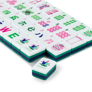 Jeu de Mahjong Américain Professionnel de Luxe avec 160 Tuiles Acryliques Personnalisées et Design à 4 Couches - Product Image 4