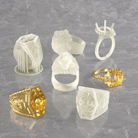 Modèles de moulage pour bracelet en filigrane arabesque ajouré complexe, motif en cire imprimé en 3D, pour bijoux en or du Moyen-Orient, destinés aux studios de Dubaï