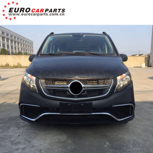 W447 kit carrozzeria adatti per la <span class=keywords><strong>classe</strong></span> V W447 2016y- Eurocar w447 kit PP materiale paraurti anteriore lato paraurti posteriore e spoiler - Product Image 2
