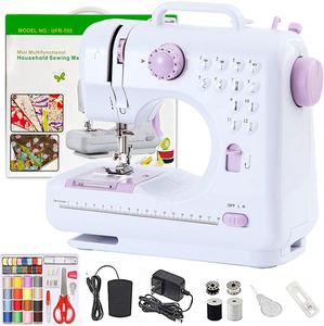 Mini <span class=keywords><strong>Machine</strong></span> à coudre électrique point mini surjeteuse perruque pièces prix 8700 ménage sac moteur marche pied manuel frère broder - Product Image 4