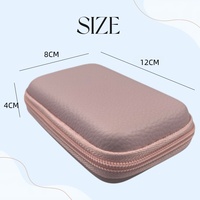 Sac de rangement multifonctionnel en EVA imperméable personnalisable avec fermeture à glissière pour appareils électroniques