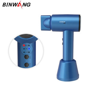 Asciugacapelli Wireless Binwang Smart Mini 300W, Ricaricabile <span class=keywords><strong>a</strong></span> Batteria con Concentratore, <span class=keywords><strong>per</strong></span> Hotel e Uso Domestico, Senza Fili - Product Image 2