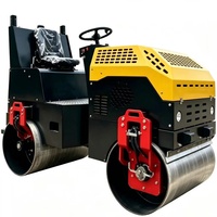 Rouleau compresseur vibrant à double tambour robuste ME200, 6 tonnes, moteur, système entièrement hydraulique, compactage de sol fiable pour routes