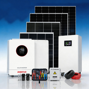 Complete Off-grid <b>Solar</b> Energy System <b>Kit</b> 10-30kW All-in-One <b>Solar</b> Panel <b>Power</b> System Home Full Set MPPT Controller Lithium Ion - Product Image 3