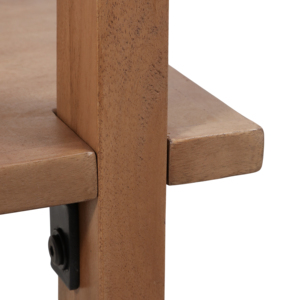 Consolle Rettangolare con Ripiano Aperto per Ingresso, Divano, Esposizione, Decorazione Laterale Stretta - Product Image 6