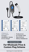 Fabricant OEM Chargeur de véhicule électrique portable 11 kW Type 2 Usine source professionnelle Vente en gros