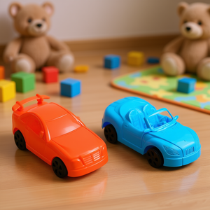 TOYBOLA Mini Coche de Juguete de Plástico para Niños de 2 a 7 Años, Vehículo Colorido de Juego con Fricción, Empaquetado en BOPP - Product Image 2