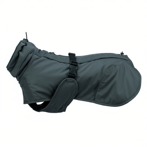 Manteau pour chien Limoux M 45 cm gris pierre imperméable pour animaux de compagnie - Product Image 2