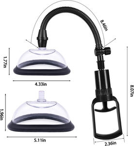 Bomba Manual para la Vagina, Bomba para el Clítoris para una Estimulación Intensa, Estimulador de Clítoris, Bomba para Labios, Potenciadores Sexuales, Juguetes Sexuales para Mujeres - Product Image 4