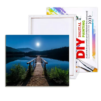 Kit de peinture par numéros DM-R81 DIY Portrait, peinture décorative murale, œuvre d'art encadrée, peinture par numéros pour adultes, acrylique