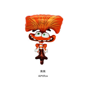 Nuevo personaje de dibujos animados de <span class=keywords><strong>adentro</strong></span> hacia afuera FIESTA DE Feliz cumpleaños globos de helio de película de aluminio al por mayor para juguetes de niños - Product Image 3