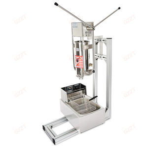 Gran oferta 5L Churros máquina <span class=keywords><strong>de</strong></span> palitos <span class=keywords><strong>de</strong></span> masa frita España máquina <span class=keywords><strong>de</strong></span> frutas latinas exprimidor manual Churros Churrera Maker con freidora <span class=keywords><strong>de</strong></span> 6L - Product Image 2