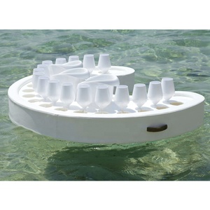<span class=keywords><strong>Plateau</strong></span> <span class=keywords><strong>de</strong></span> boisson flottant <span class=keywords><strong>de</strong></span> luxe <span class=keywords><strong>table</strong></span> sur l'eau cuir EVA piscine chaise longue piscine flotteur - Product Image 4