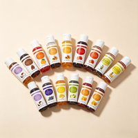 Colorant alimentaire aromatisé aux fruits 50g, colorant alimentaire liquide, idéal pour la pâtisserie, les desserts, les macarons, les cupcakes et la décoration artisanale