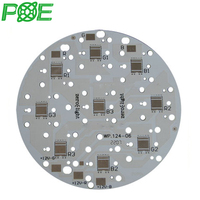 Placa de Circuito Impreso de Aluminio para LED, Ensamblaje PCBA, MCPCB, 1oz de Cobre, 1.6mm, Acabado Superficial HASL ENIG OSP, Fabricante
