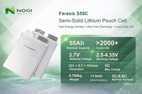 Batterie rechargeable de qualité A, cellule NMC en pochette, 32Ah 40Ah 42Ah 50Ah 53Ah 58Ah 60Ah 73Ah 76Ah 86Ah 87.5Ah 3.7V, cellule de batterie Li-ion