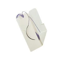 GooDoctor Sutures vétérinaires à filetage en matériau acide à usage chirurgical avec aiguille
