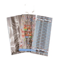Carton d'emballage flexible et recyclable pour biscuits, noix, nouilles, aliments, avec motifs de dessins animés colorés personnalisés par le fabricant, idéal pour les cadeaux d'anniversaire