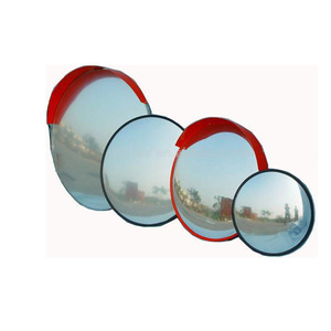 Espejo Convexo Redondo de 60 cm para Seguridad Vial en Exteriores, Espejo para Intersecciones de Carreteras, Material de PC, Superficie Reflectante de PMMA - Product Image 2