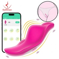 App-Fernbedienung Tragbarer Slip-Vibrator für Frauen Paare Fernbeziehungen Unsichtbarer Klitoris-Stimulator Weibliches Erwachsenen-Sexspielzeug