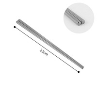 Baguettes carrées antidérapantes en acier inoxydable 304 de style coréen, ensemble d'ustensiles de restaurant, vaisselle de table pour couple et usage domestique