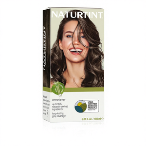 Naturtint 5A Châtain <span class=keywords><strong>Clair</strong></span> <span class=keywords><strong>Cendré</strong></span> Gel Colorant Permanent Sans Ammoniaque Végétalien Sans Cruauté Animale Couverture 100% des Cheveux Gris Longue Durée pour Enfants - Product Image 1