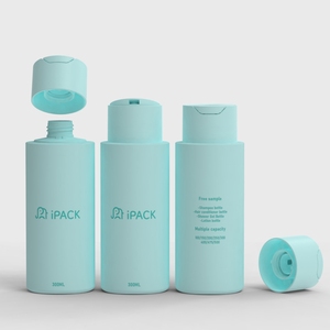 Bouteilles de shampooing de luxe personnalisées <span class=keywords><strong>Ipack</strong></span> de 300 ml, bouteilles en plastique HDPE pour shampooing, gel douche, lotion avec bouchon à disque - Product Image 2