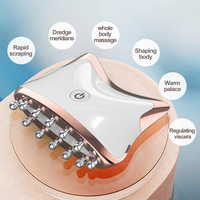 Appareil de beauté micro-courant portable pour le visage, anti-rides, anti-œdème, double rouleau raffermissant et rajeunissant, prise US/IT
