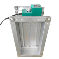 Amortisseur de conduit carré sensible, amortisseur de contrôle de volume électrique, adapté aux conduits CVC