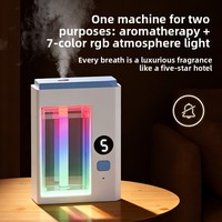 Diffuseur d'arômes intelligent, distributeur automatique de parfum sans eau, rechargeable, mural, pour chambre à coucher