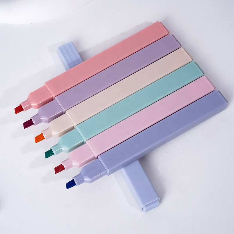 Highlighter Pen Colors Marker Pen for Study Notes School Office