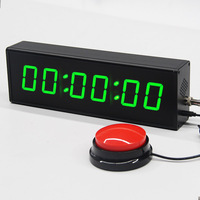 Chronomètre industriel haute précision 0,01s, horloge numérique interactive LED, pour escalade et défis Ninja