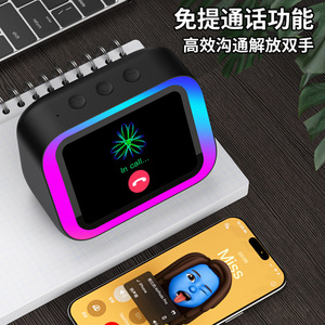   Réveil intelligent AI avec haut-parleur 5W, affichage des prévisions météo et lecteur de musique - Product Image 4