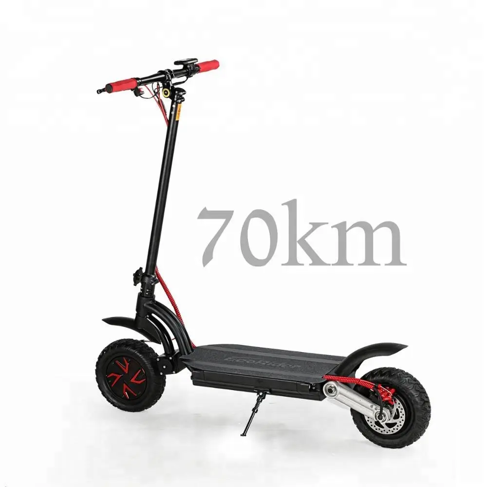 Double moteur hors route scooter électrique avec portée maximale de 70 KM pour adultes