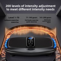 Machine de vibration amincissante nouvelle génération pour usage domestique, appareil brûle-graisses télécommandé.