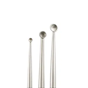 Eco-friendly Stainless Steel Meibomian Gland Curette large medium and small medical surgical instruments