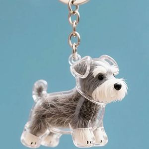 YY Dog Hair Collector Keychain Dog Fur Memorial Bottle Keyring Portable <b>Pet</b> Memory Capsule for GIfts - Product Image 2