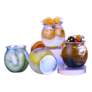 210ml PET Plastic Transparent Milk Tea Coffee Pull Ring Cap Beverage Pop Can Easy Open End - Product Image 3