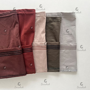 Hot Selling Costom Undercaps Wholesale <strong>Hijab</strong> <strong>Undercap</strong> with Grips Inside Matching Muslim Plain <strong>Hijab</strong> Australia - Product Image 5