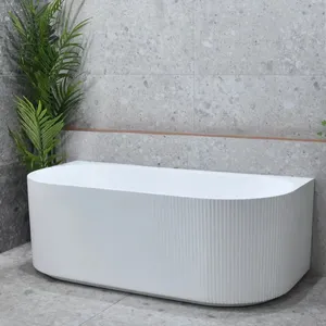 Klasik ve Modern tasarlanmış yüksek kaliteli geri duvar popüler banyo emmek küvet akrilik küvet