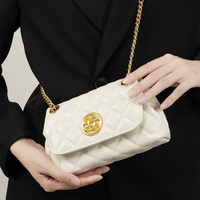 Marque Privée Luxe Silencieux Sac Femme Matelassé Losange Minimaliste Cuir Bandoulière Sac à Main Pour Femme 2026