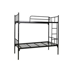 Cama doble moderna, litera de acero metálico para refugiados con diseño de arriba hacia abajo para almacén, Hotel, escuela, apartamento, muebles de granja - Product Image 1