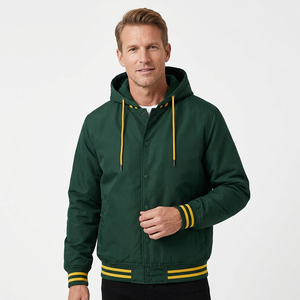 Plus Size Men's Embroidered Casual Autumn Polar Fleece Jacket Single Button Soft Polyester Fabric Thick Outdoor Recreation <b>Coat</b> - Product Image 1