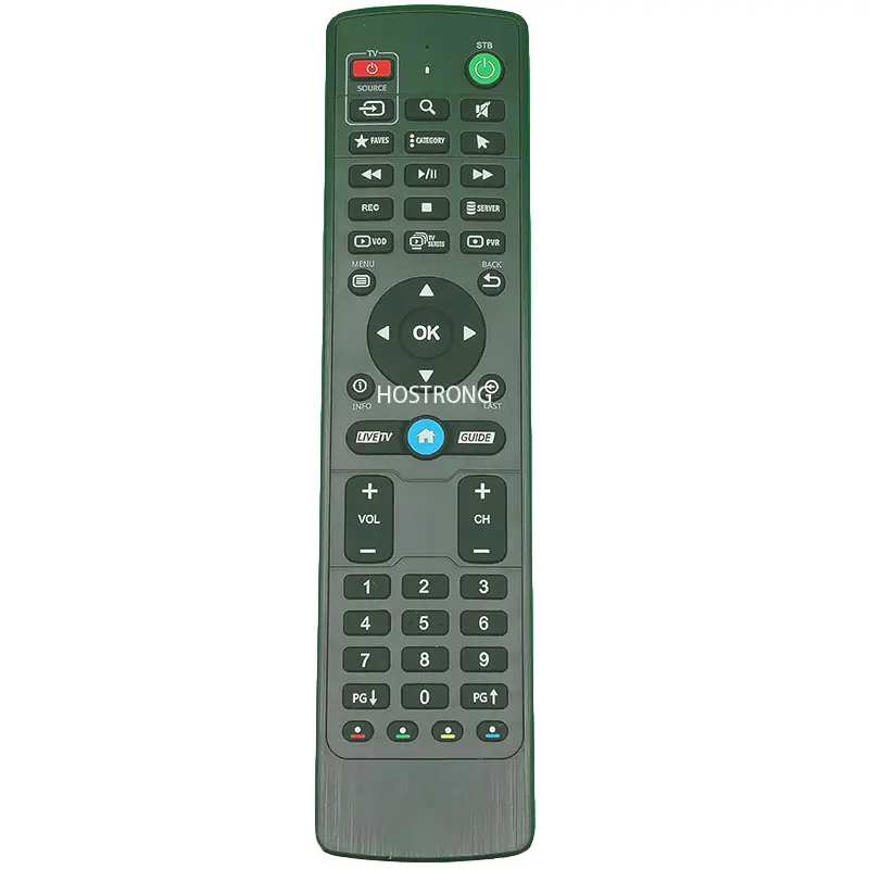 Factory Supply New Arrival BuzzTV BT-100 Replacement Remote Control XR-4500 XRS-4500 OEM Custom Available BT100 BT 100 Wholesale