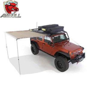 Tente latérale Oxford portable et pliable pour plusieurs modèles de véhicules, abri pare-soleil rétractable pour toit de voiture, auvent de voiture - Product Image 4