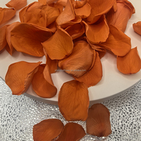 Gedroogde sinaasappelroosblaadjes confetti bruiloft biologisch afbreekbare geconserveerde bloemblaadjes bulk losse feestdecoratie gevriesdroogde bloemen zakjes
