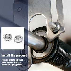 Kit <span class=keywords><strong>de</strong></span> roulements à ressort <span class=keywords><strong>de</strong></span> torsion pour <span class=keywords><strong>porte</strong></span> <span class=keywords><strong>de</strong></span> garage | Fixation rapide pour portes collantes bruyantes | Convient aux ressorts hélicoïdaux <span class=keywords><strong>de</strong></span> 1 à 3/4 po - Product Image 3