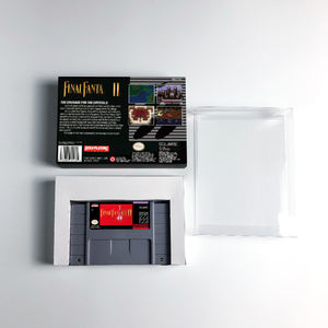 <span class=keywords><strong>Final</strong></span> <span class=keywords><strong>Fantasy</strong></span> <span class=keywords><strong>II</strong></span> - para SNES Versión Estadounidense, Cartucho de Juego RPG con Ahorro de Batería, con Caja Original, Videojuegos y Accesorios - Product Image 2