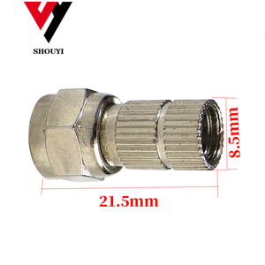 Cable coaxial tipo F Enchufe satelital Conector <span class=keywords><strong>de</strong></span> antena <span class=keywords><strong>de</strong></span> <span class=keywords><strong>TV</strong></span> satelital para <span class=keywords><strong>sistema</strong></span> <span class=keywords><strong>de</strong></span> televisión <span class=keywords><strong>de</strong></span> <span class=keywords><strong>circuito</strong></span> <span class=keywords><strong>cerrado</strong></span> - Product Image 6