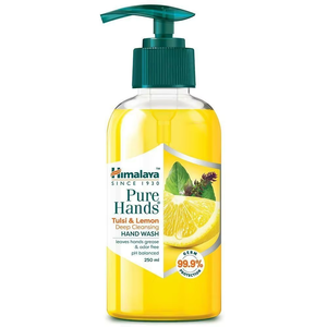 Himalaya Pure Hands Tulsi & Lemon Lavado de manos Limpieza profunda con el poder de Tulsi y limón para manos frescas y limpias - Product Image 3